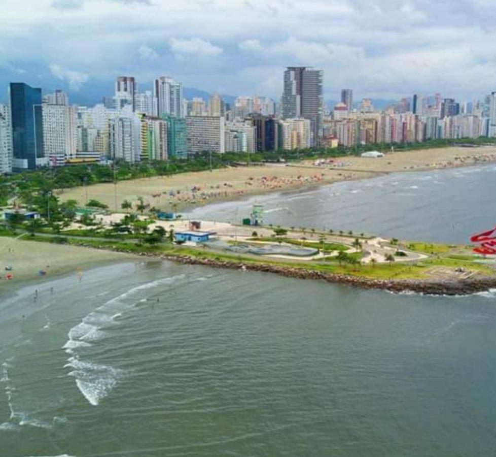 Ferienwohnung Residencial Kit Da Praia Santos  Exterior foto